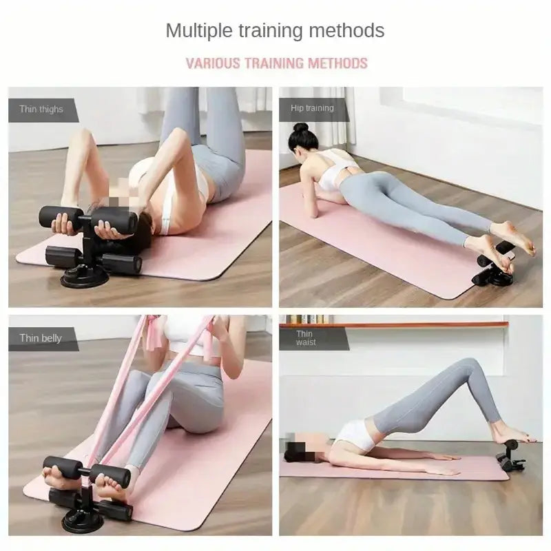 GYM HOME® - Gimnasio Portátil | GRATIS: Banda elástica + guía nutricional personalizada PDF 🏋️♀️
